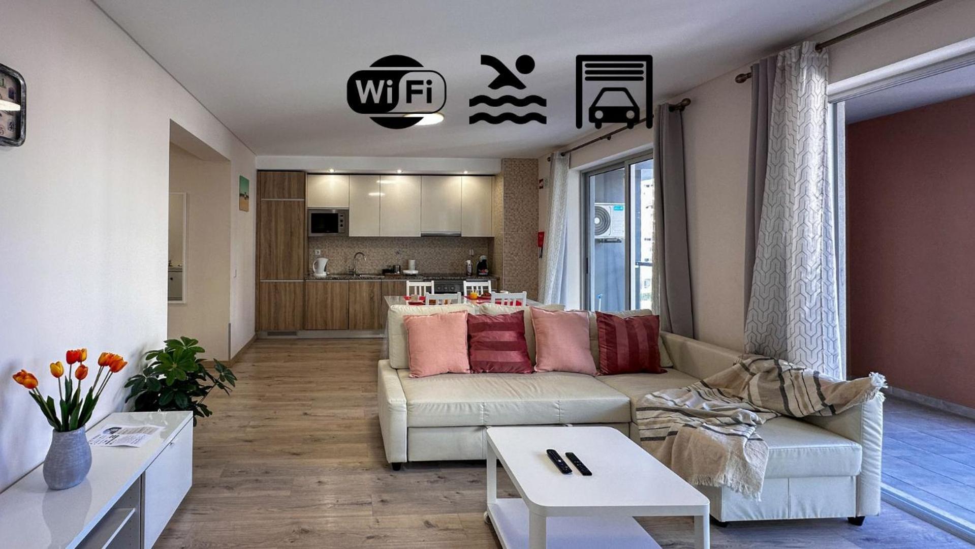 Apartamento Elegante Com Garagem E Piscina Na Praia Da Rocha Portimao Exterior photo